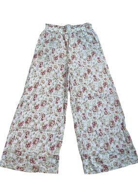 FLANNEL Cottagecore Floral English Rose Pants